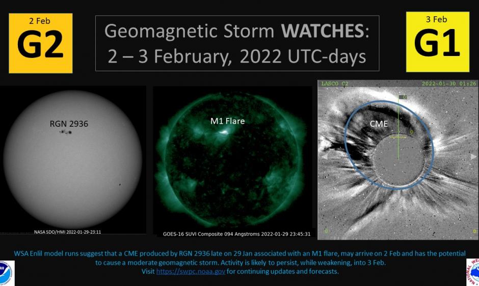 Storm Conditions Likely 2 3 February, 2022 NOAA / NWS